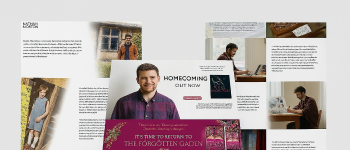 Author Landing Page Design Sevices